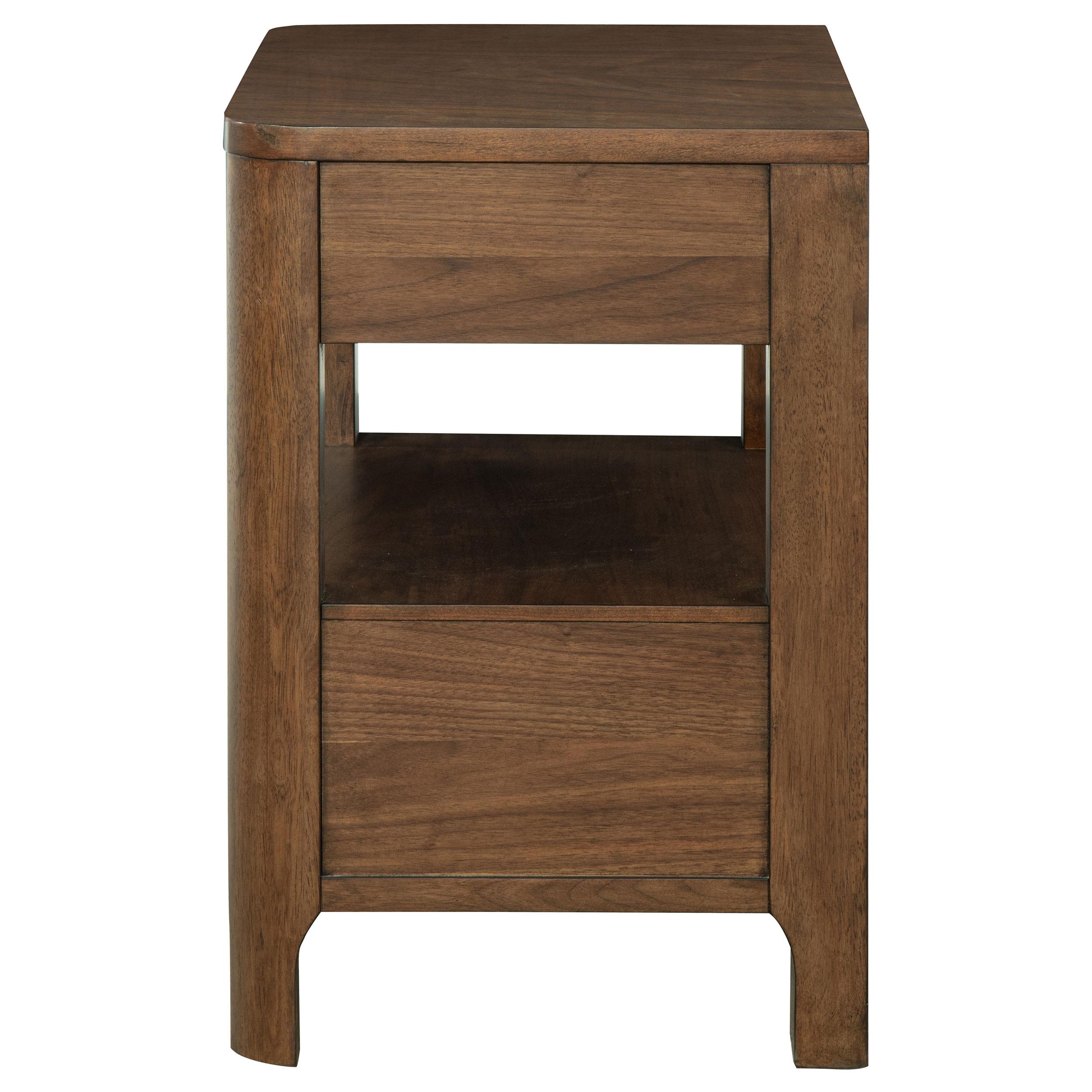  Coaster Furniture Maderia 223322 2-Drawer Nightstand Bedside Table - Walnut IMAGE 5