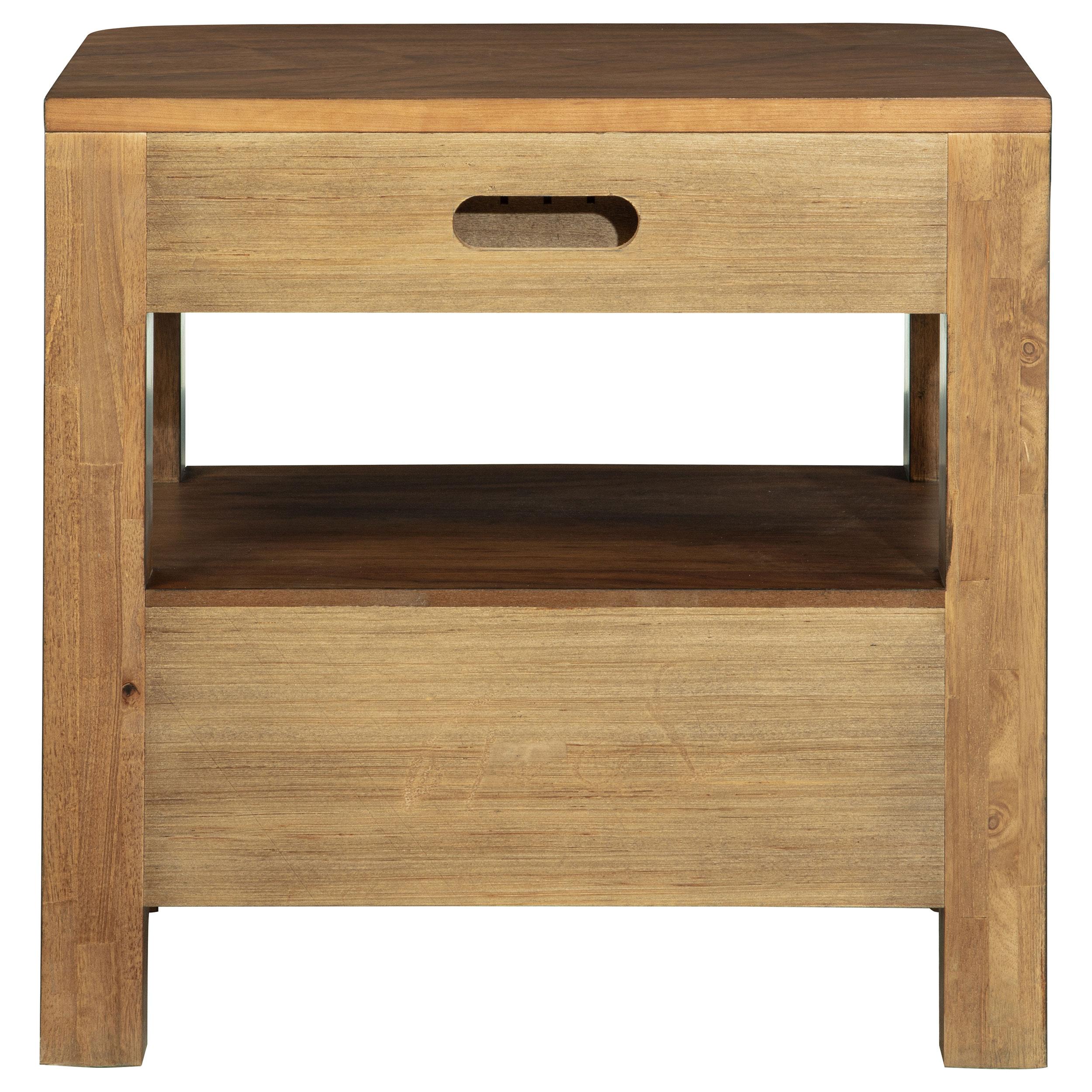  Coaster Furniture Maderia 223322 2-Drawer Nightstand Bedside Table - Walnut IMAGE 7