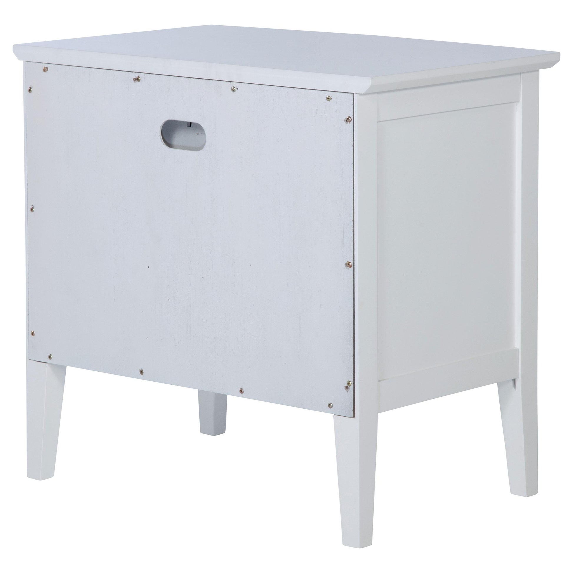  Coaster Furniture Bexhill 223472 1-Drawer Nightstand Bedside Table - White IMAGE 8