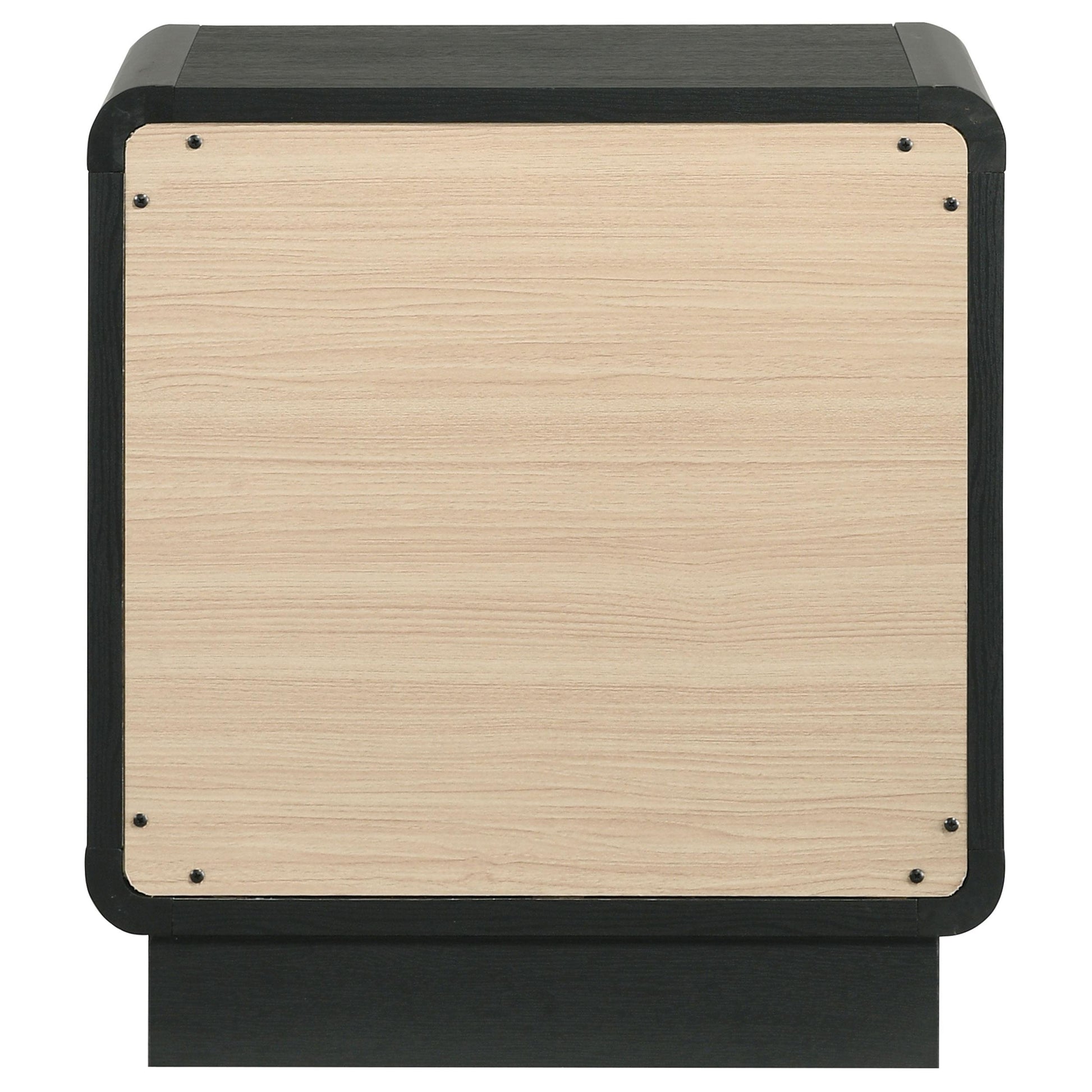  Coaster Furniture Cavelle 223662 2-Drawer Nightstand Bedside Table - Black IMAGE 7