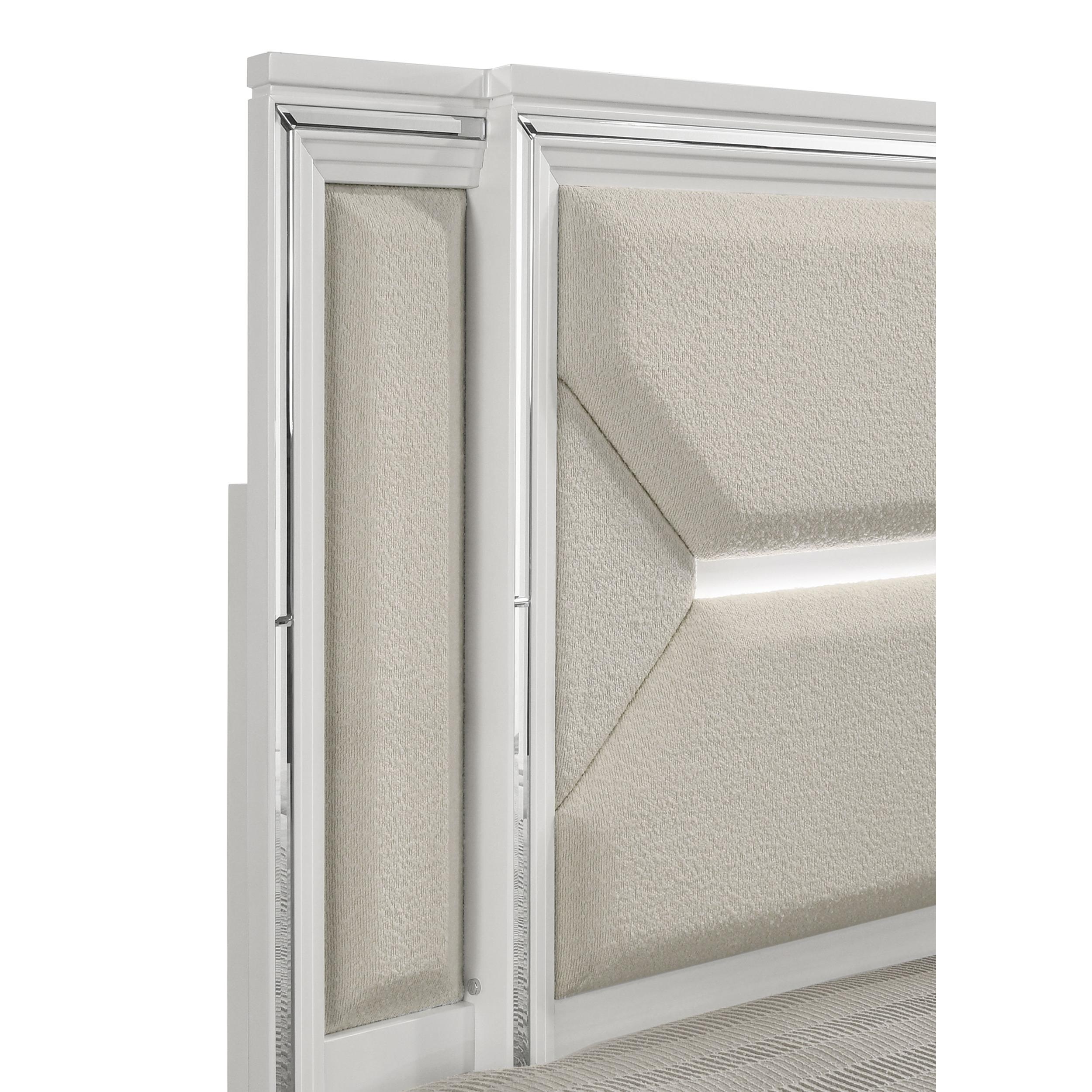  Size_Queen  -- Coaster Furniture Marmore Panel Bed IMAGE 6