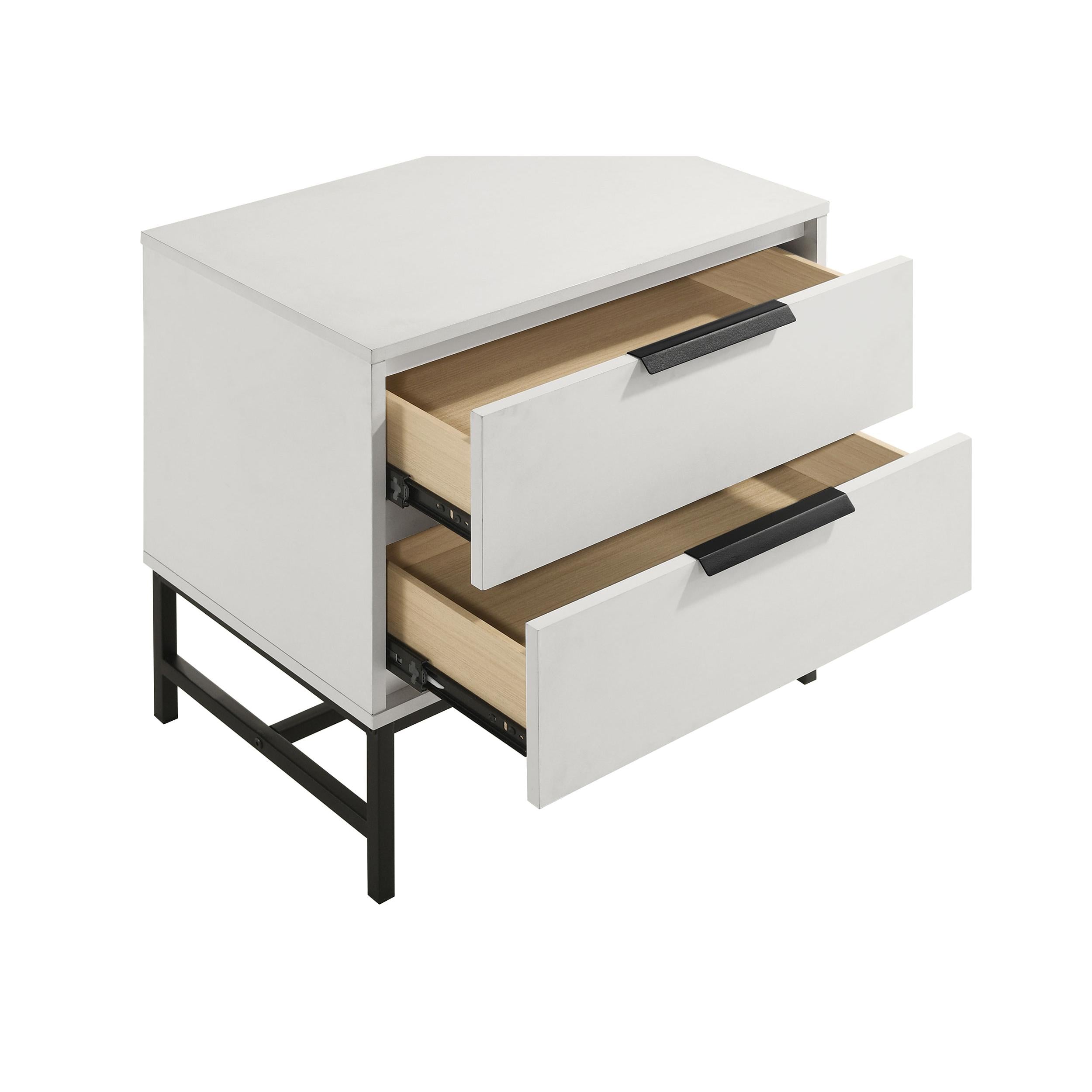  Coaster Furniture Sonora 224862 2-Drawer Nightstand Bedside Table - White IMAGE 10