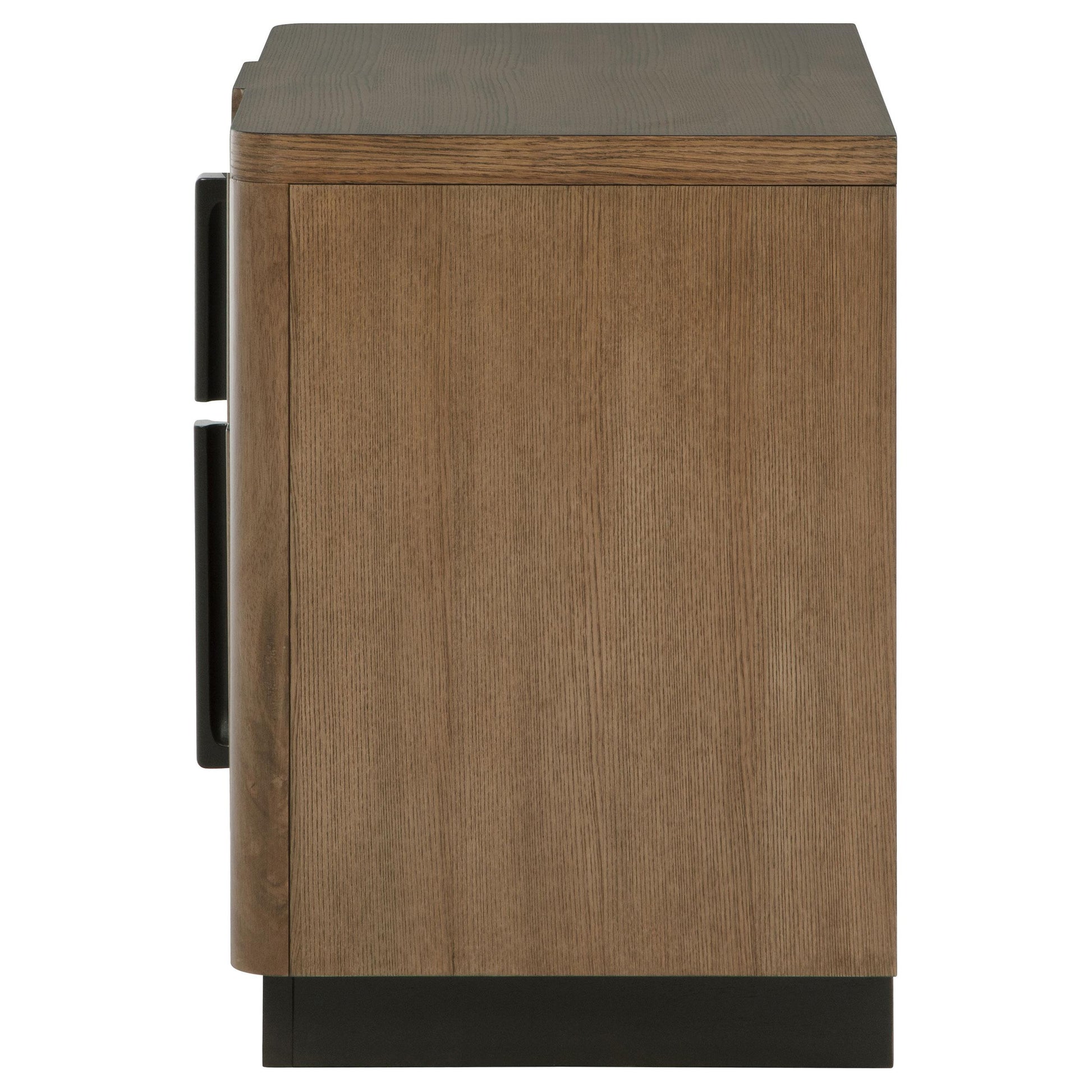 Coaster Furniture Terrace 224902 2-Drawer Nightstand Bedside Table - Ash Brown IMAGE 5