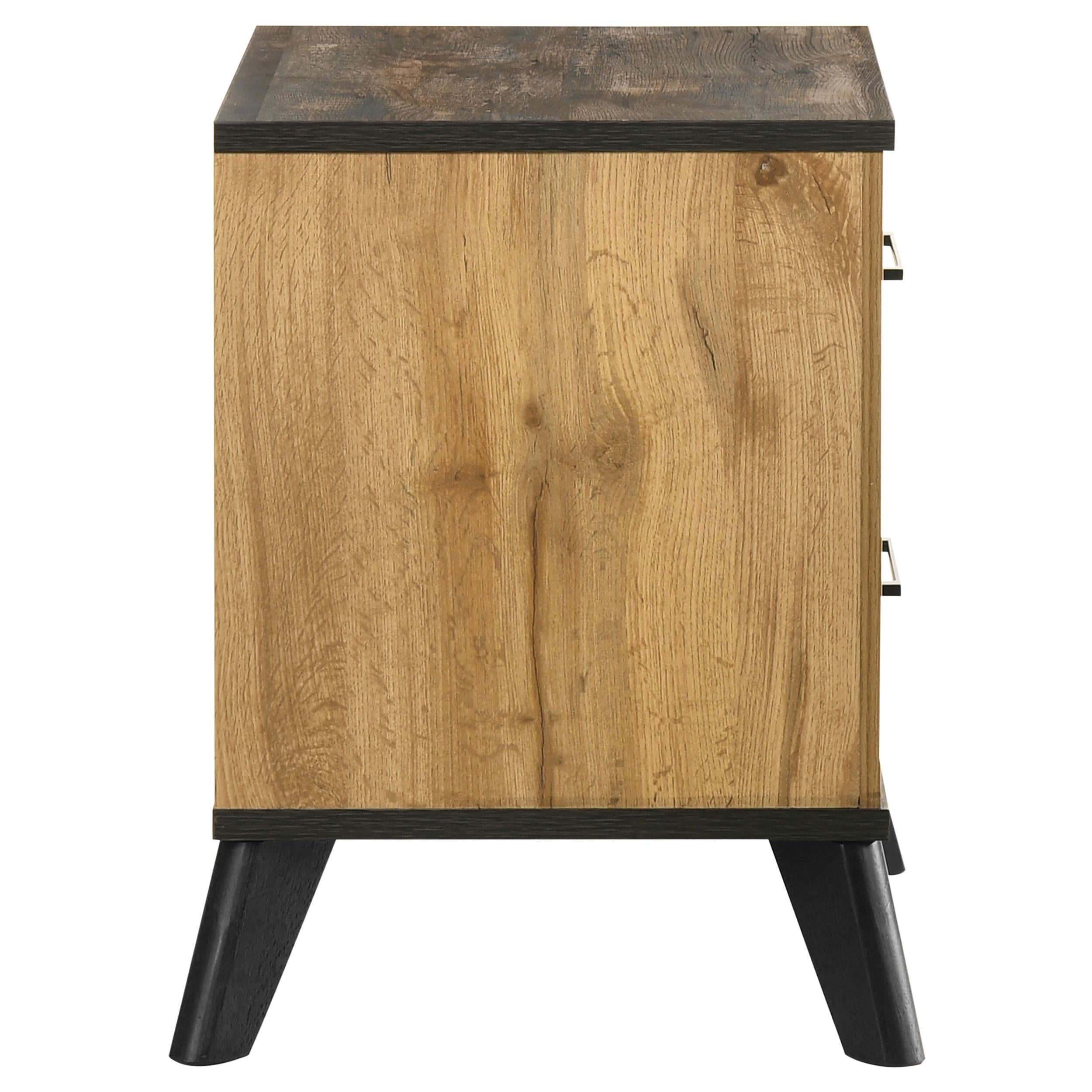  Coaster Furniture Kaywood 225002 2-Drawer Nightstand Bedside Table - Natural Pine IMAGE 6