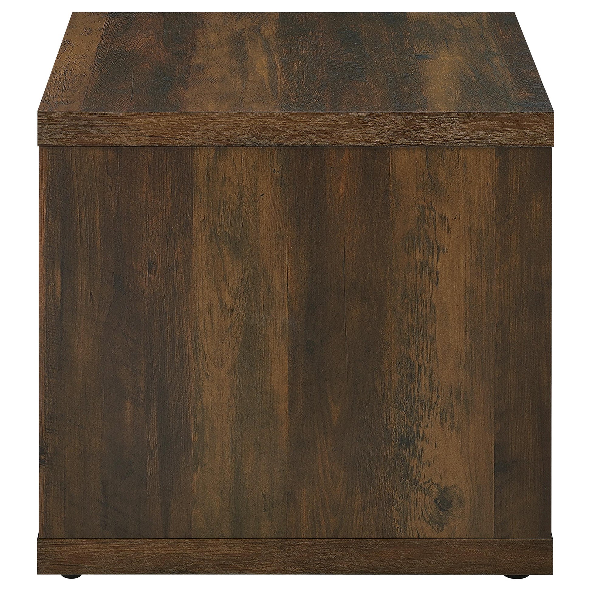  Coaster Furniture Frisco 710507 Square Engineered Wood Side End Table - Dark Pine IMAGE 5