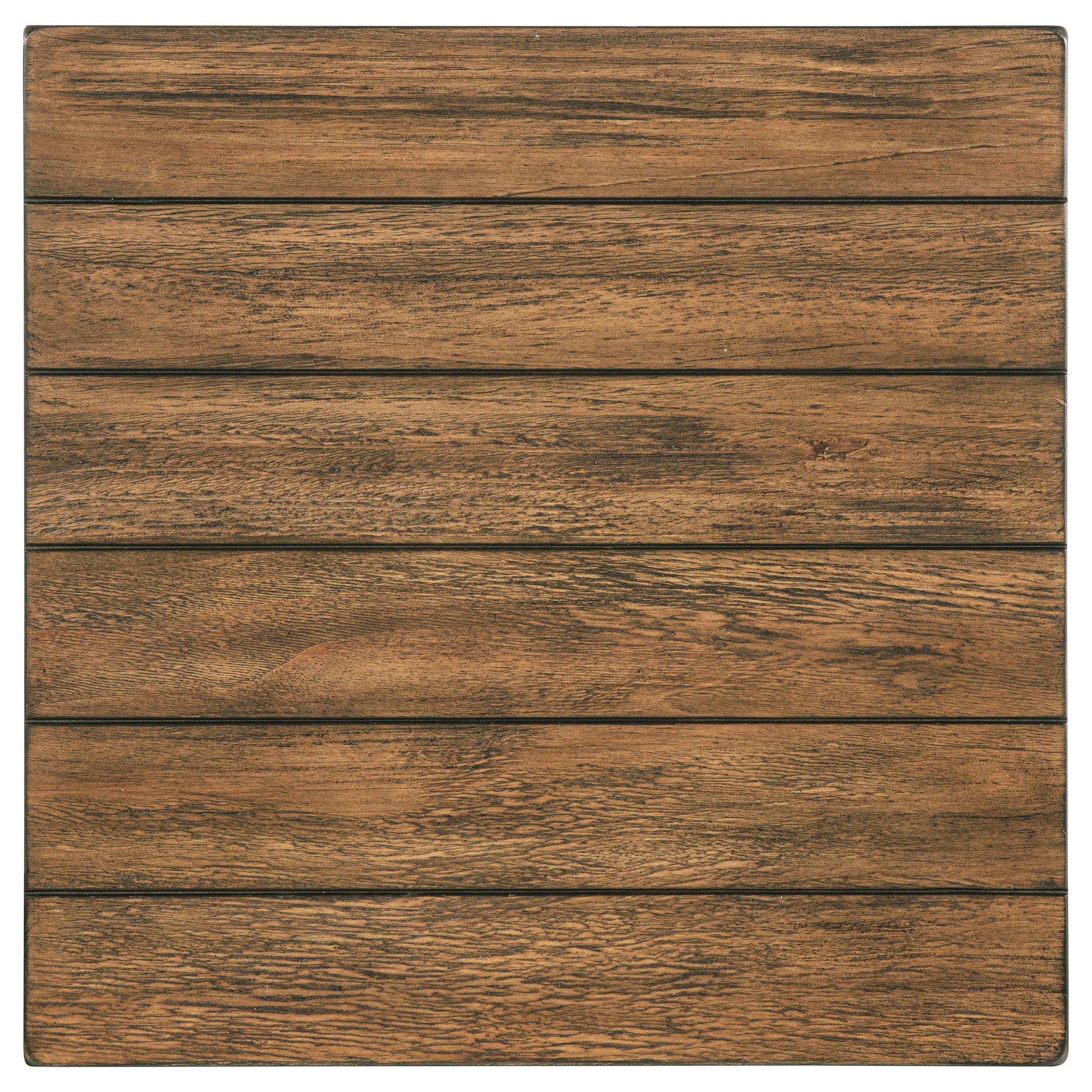  Coaster Furniture Payne 710546 Wood End Table with Shelf - Distressed Brown IMAGE 4