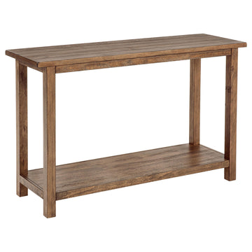 Coaster Furniture Payne 710549 Wood Entryway Sofa Console Table - Distressed Brown IMAGE 1