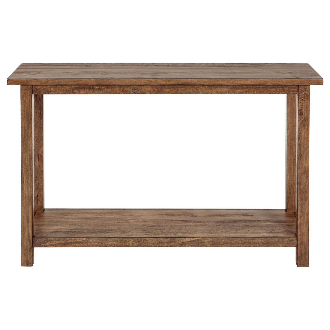  Coaster Furniture Payne 710549 Wood Entryway Sofa Console Table - Distressed Brown IMAGE 1