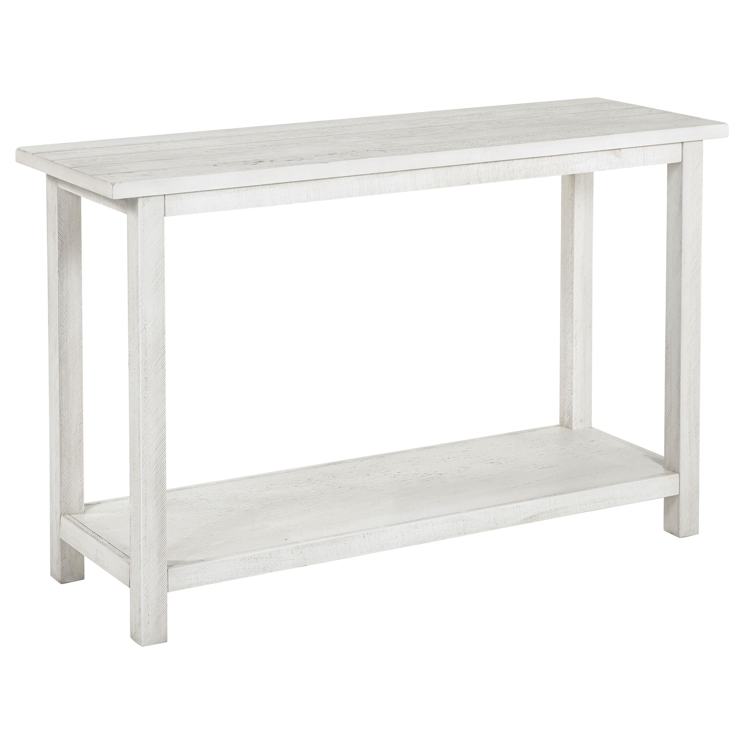  Coaster Furniture Payne 710559 Wood Entryway Sofa Console Table - White IMAGE 1