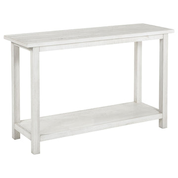  Coaster Furniture Payne 710559 Wood Entryway Sofa Console Table - White IMAGE 1
