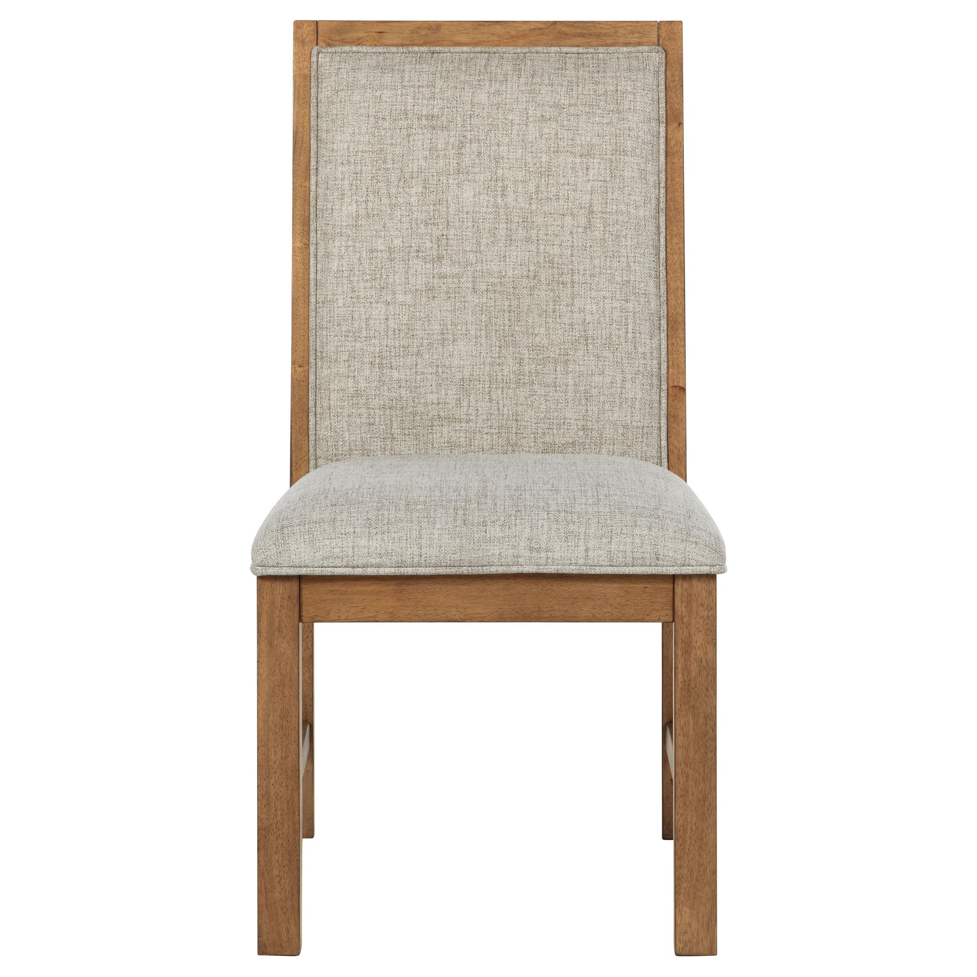  Coaster Furniture Bruner 109102 Upholstered Side Chair - Natural Brown IMAGE 3