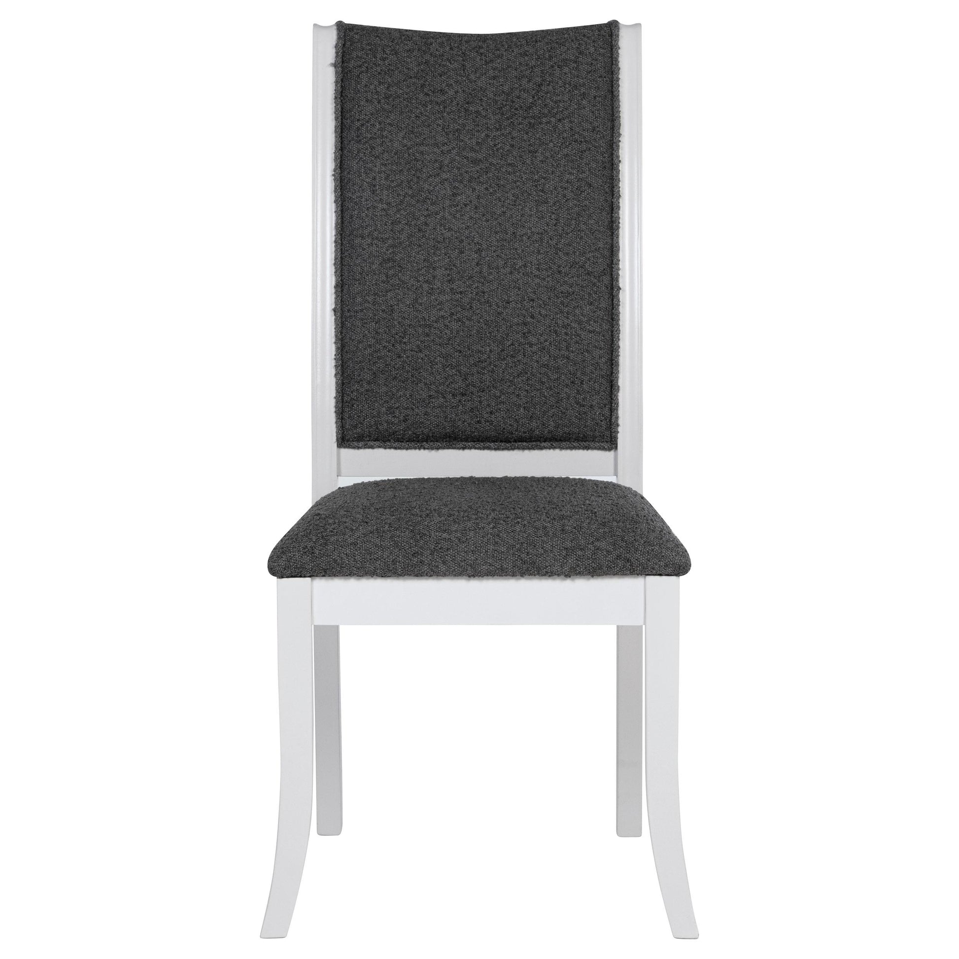  Coaster Furniture Judd 109332 Upholstered Dining Side Chair - Pearl White IMAGE 3