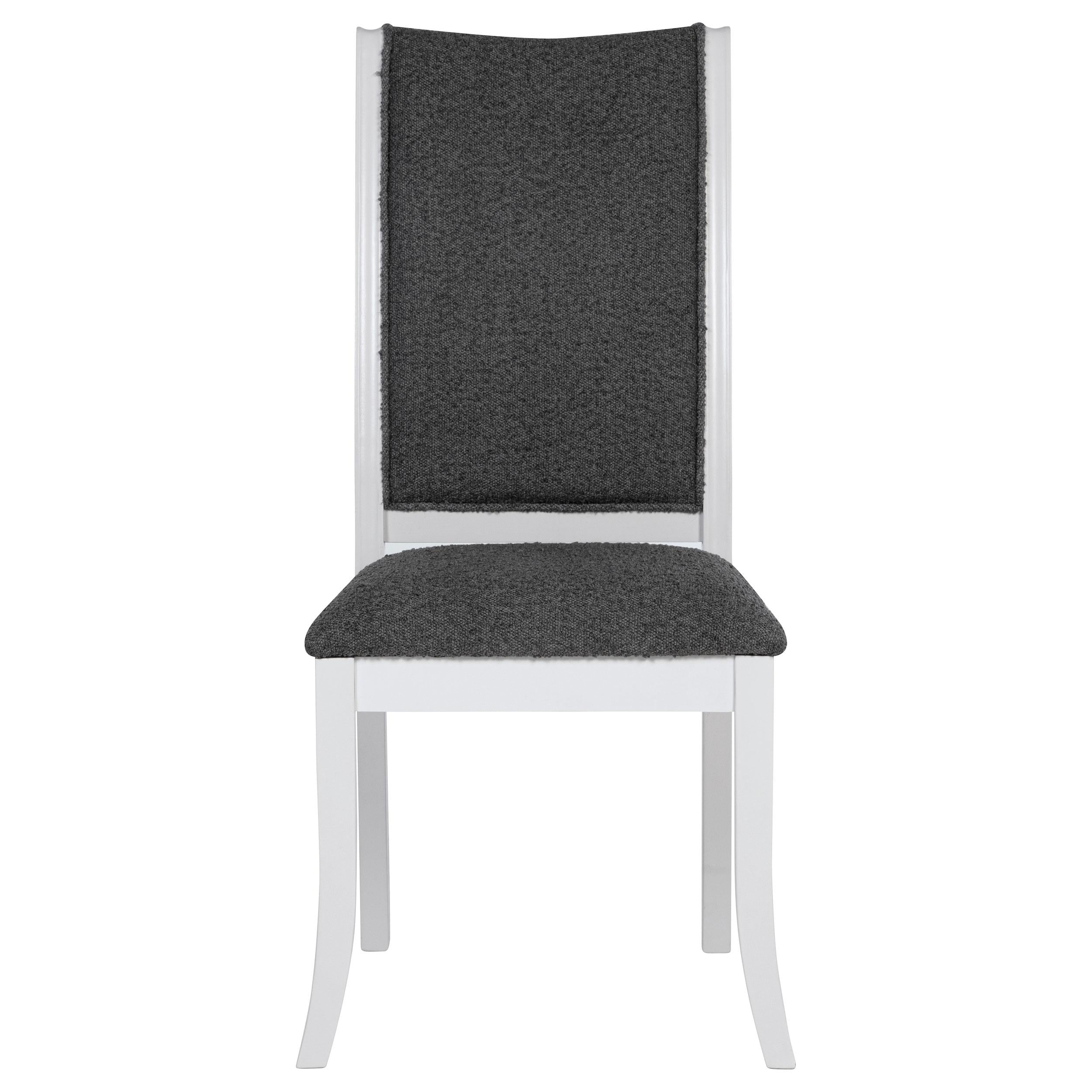  Coaster Furniture Judd 109332 Upholstered Dining Side Chair - Pearl White IMAGE 3