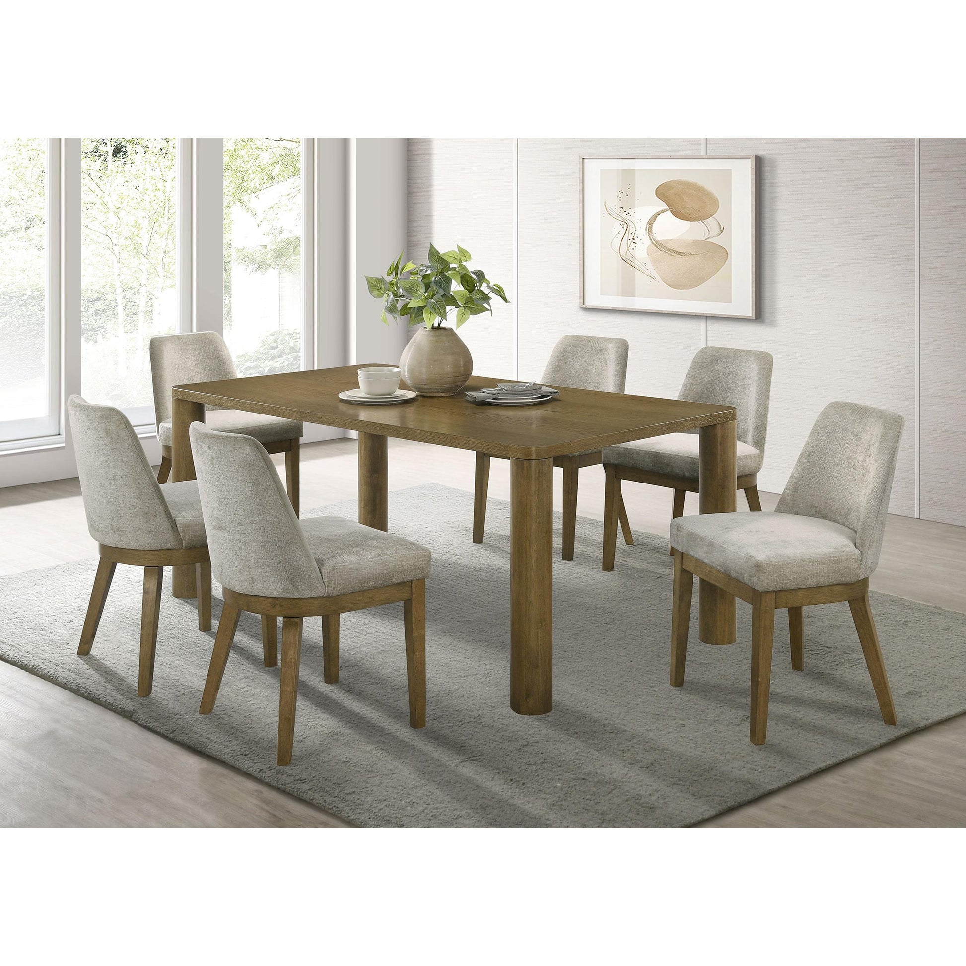  Coaster Furniture Castlewood 109352 Upholstered Side Chair - Light Tan IMAGE 9