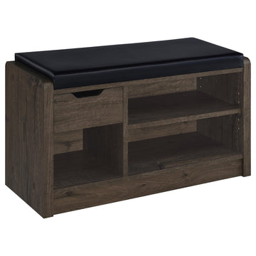 Coaster Furniture Arrington 910321 Storage Bench - Smoked Oak IMAGE 1