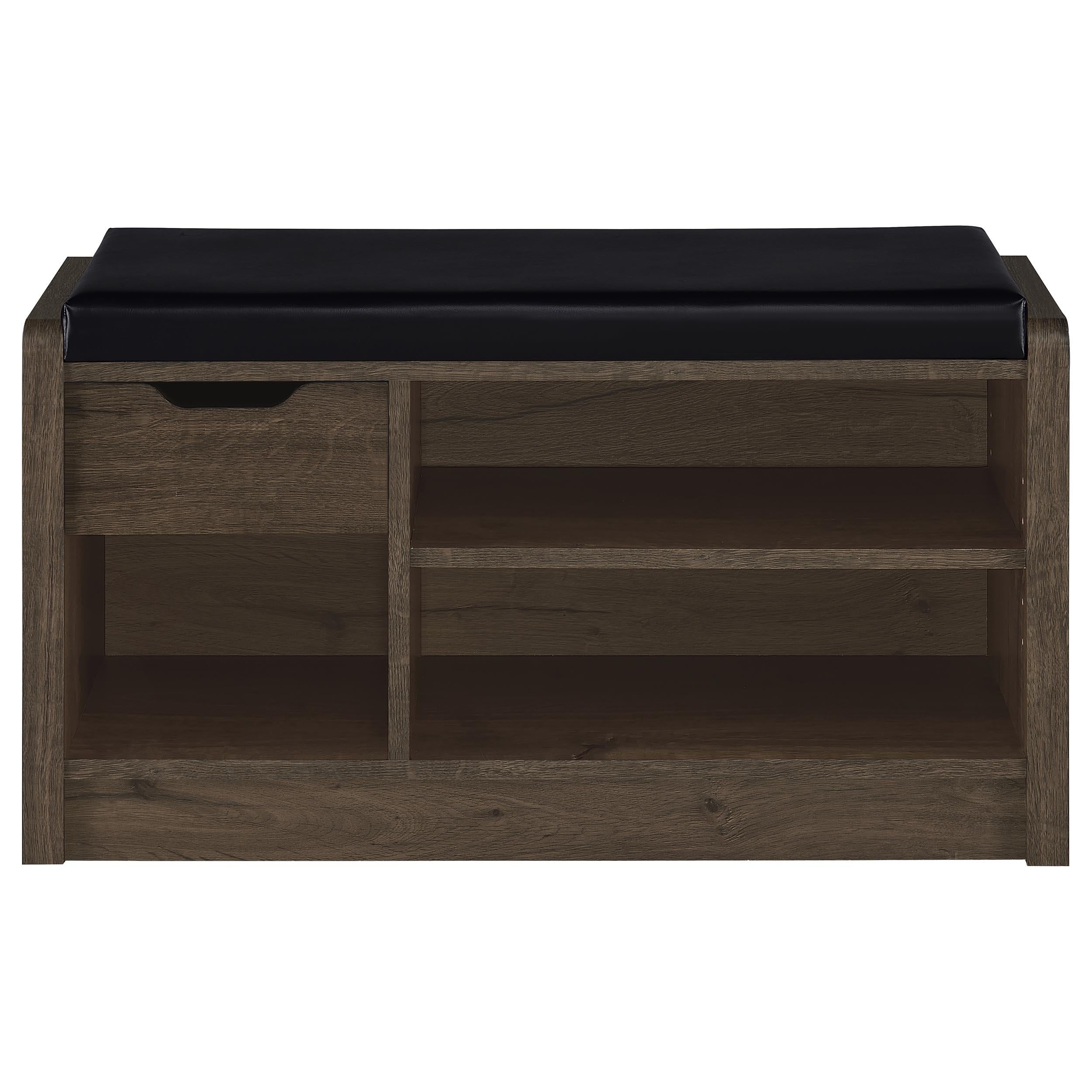  Coaster Furniture Arrington 910321 Storage Bench - Smoked Oak IMAGE 4