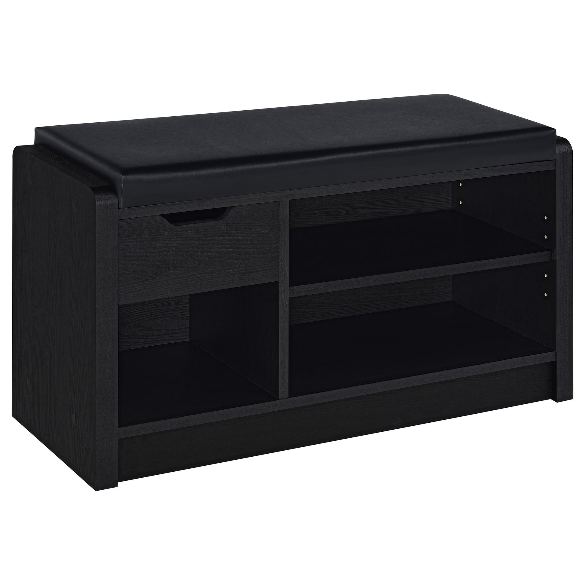 Coaster Furniture Arrington 910323 Storage Bench - Black IMAGE 1