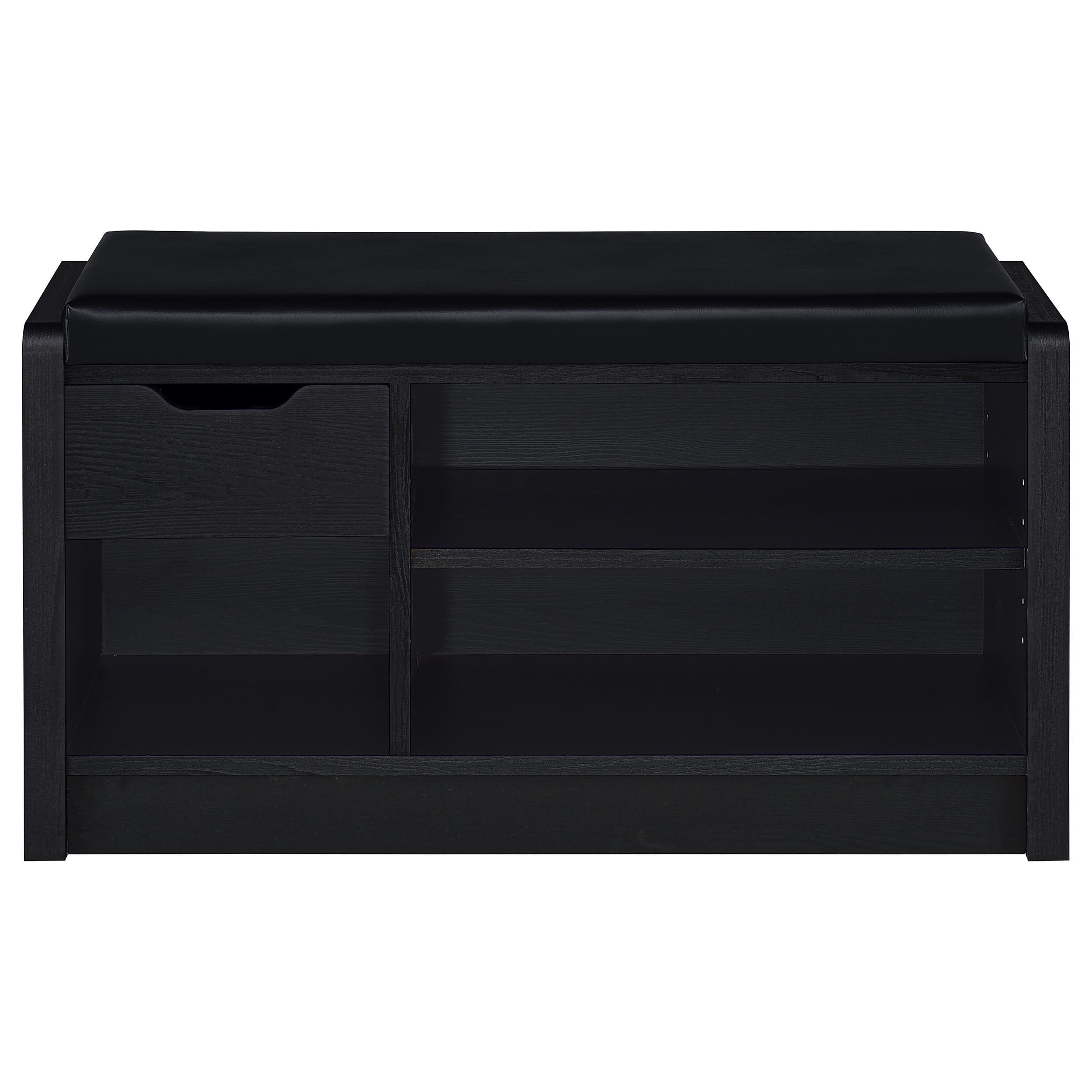  Coaster Furniture Arrington 910323 Storage Bench - Black IMAGE 4
