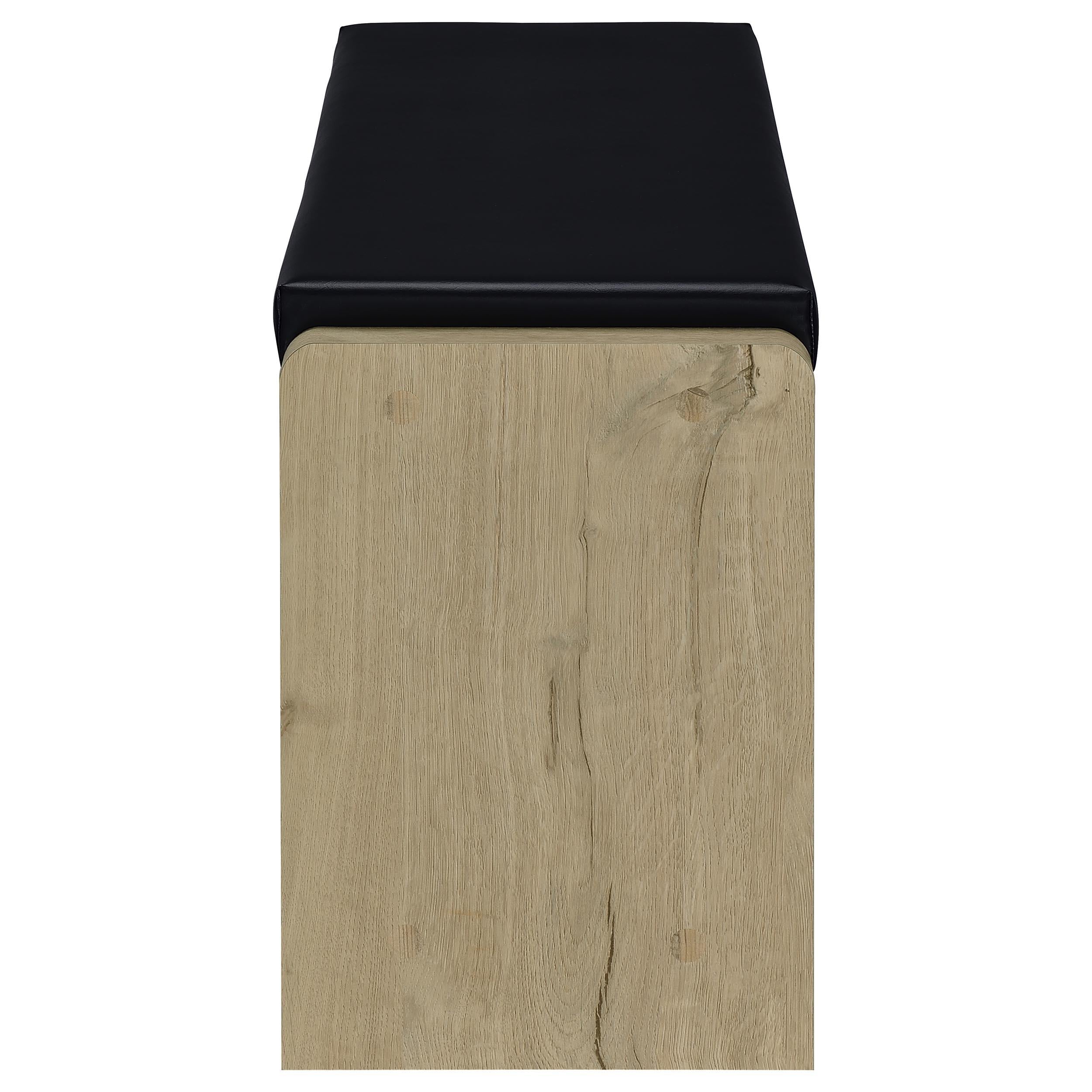  Coaster Furniture Arrington 910322 Storage Bench - White Oak IMAGE 5