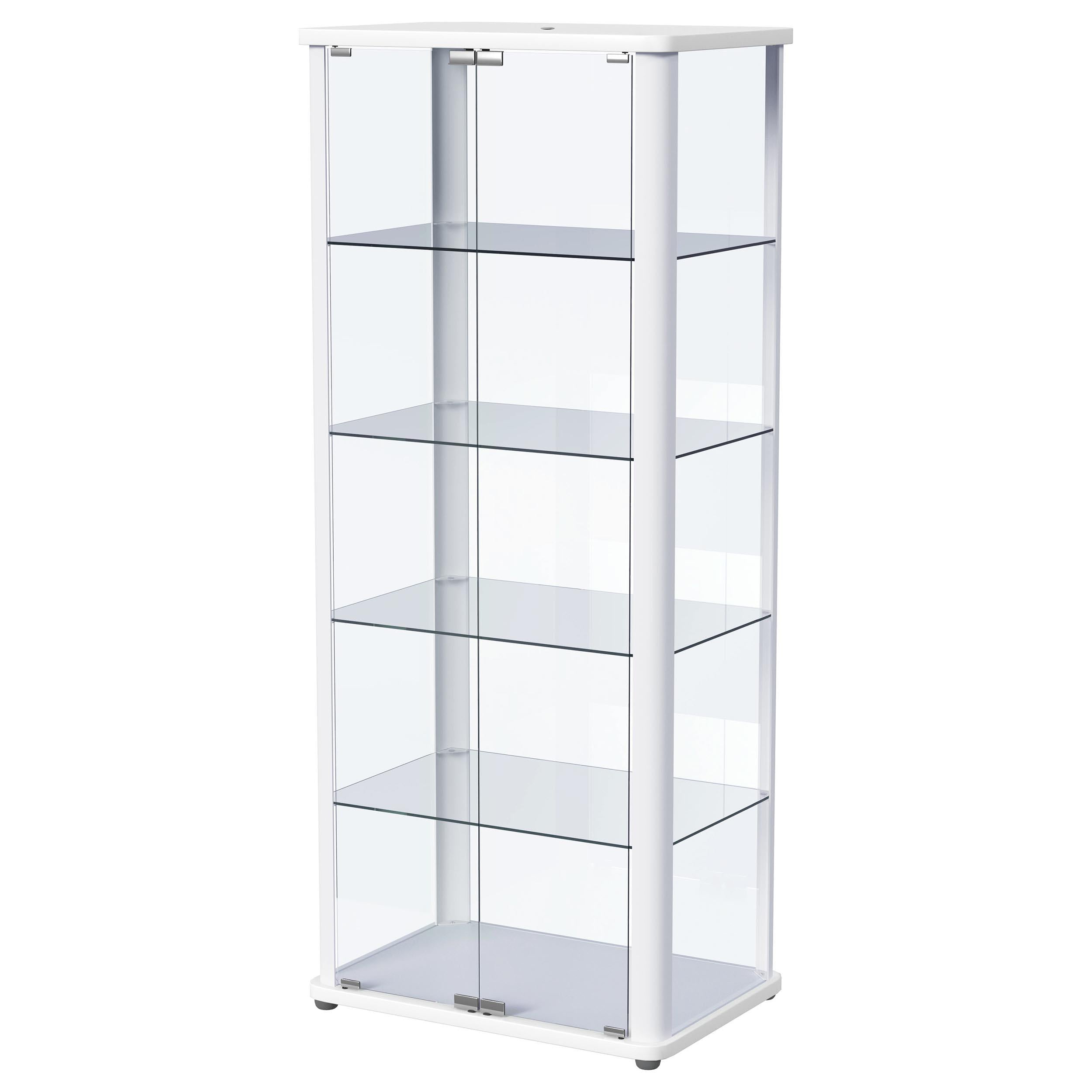  Coaster Furniture Aero 950399 5-shelf Display Curio Cabinet with LED Lighting - White IMAGE 7