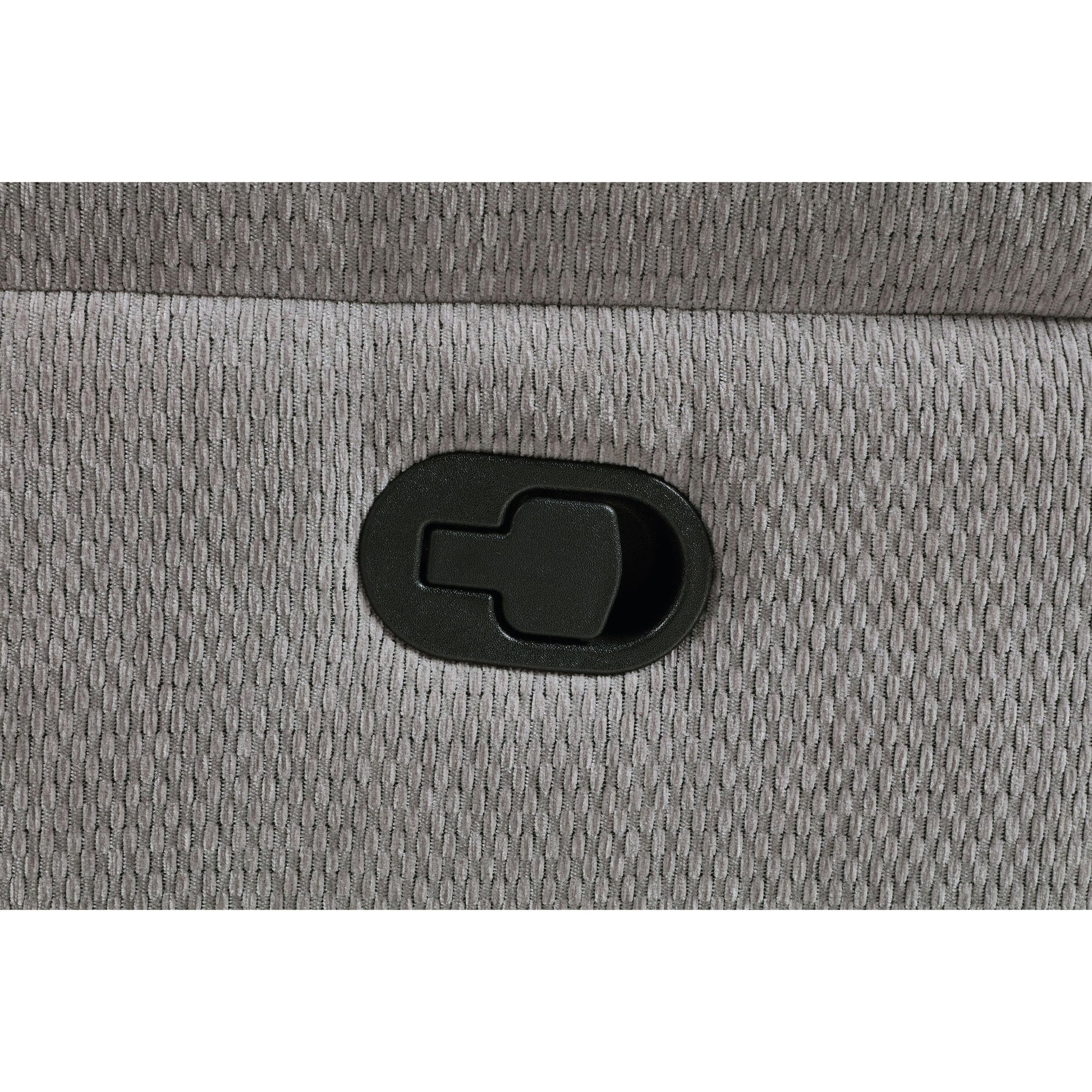  Coaster Furniture Gilson 602552 Chenille Upholstered Reclining Loveseat - Grey IMAGE 12