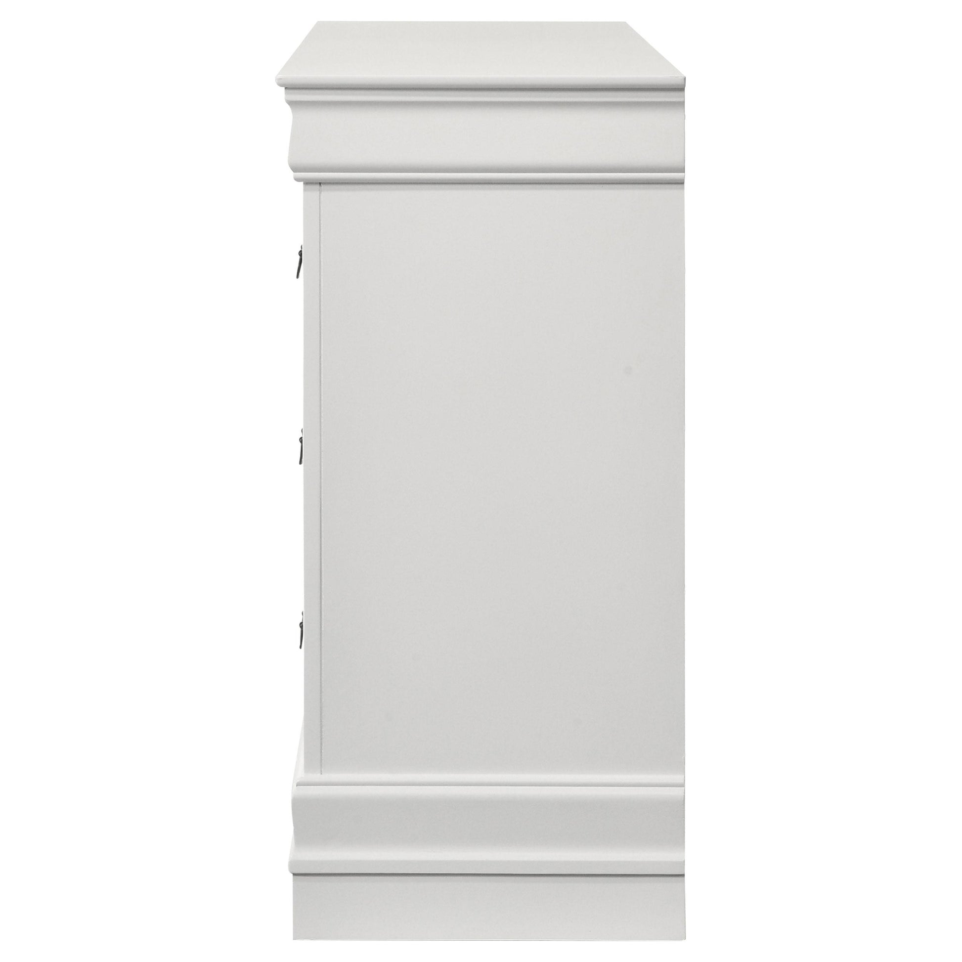  Coaster Furniture Louis Philippe 202443 6-Drawer Dresser - White IMAGE 5