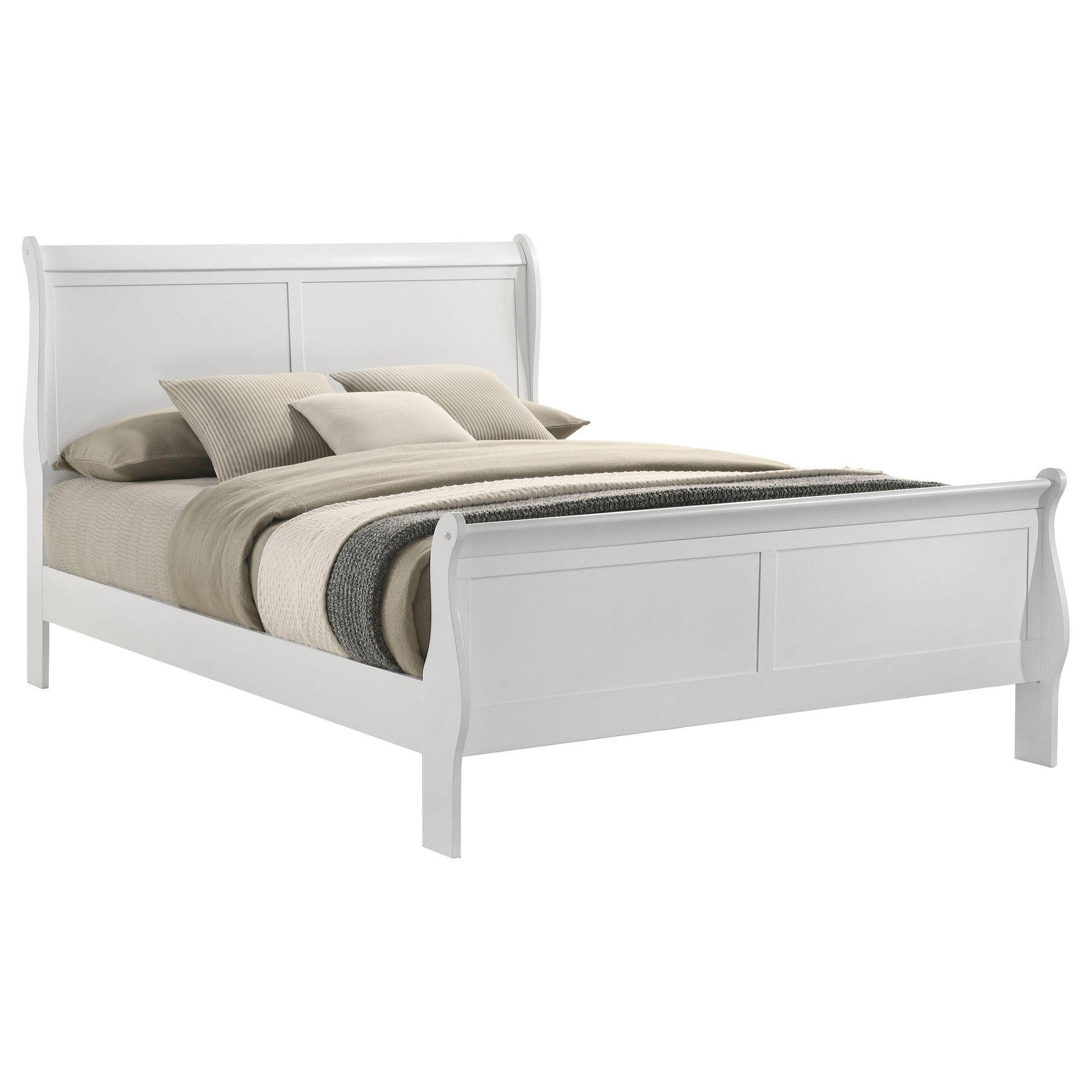  Size_Full  -- Coaster Furniture Louis Philippe Panel Bed IMAGE 3
