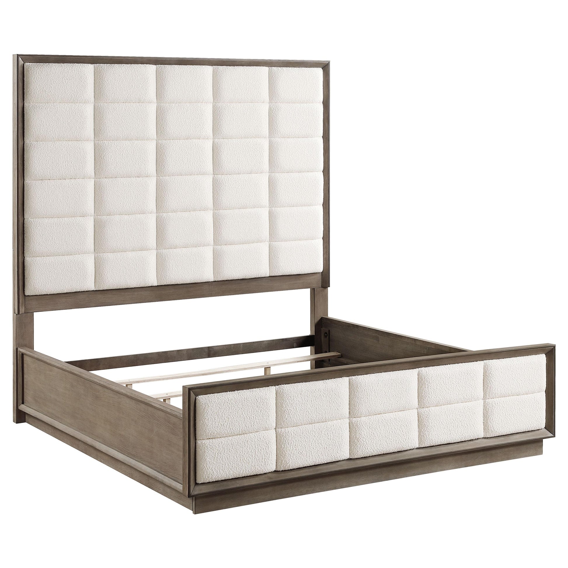  Size_King  -- Durango Upholstered Panel Bed IMAGE 1