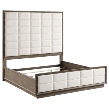  Size_King  -- Durango Upholstered Panel Bed IMAGE 1