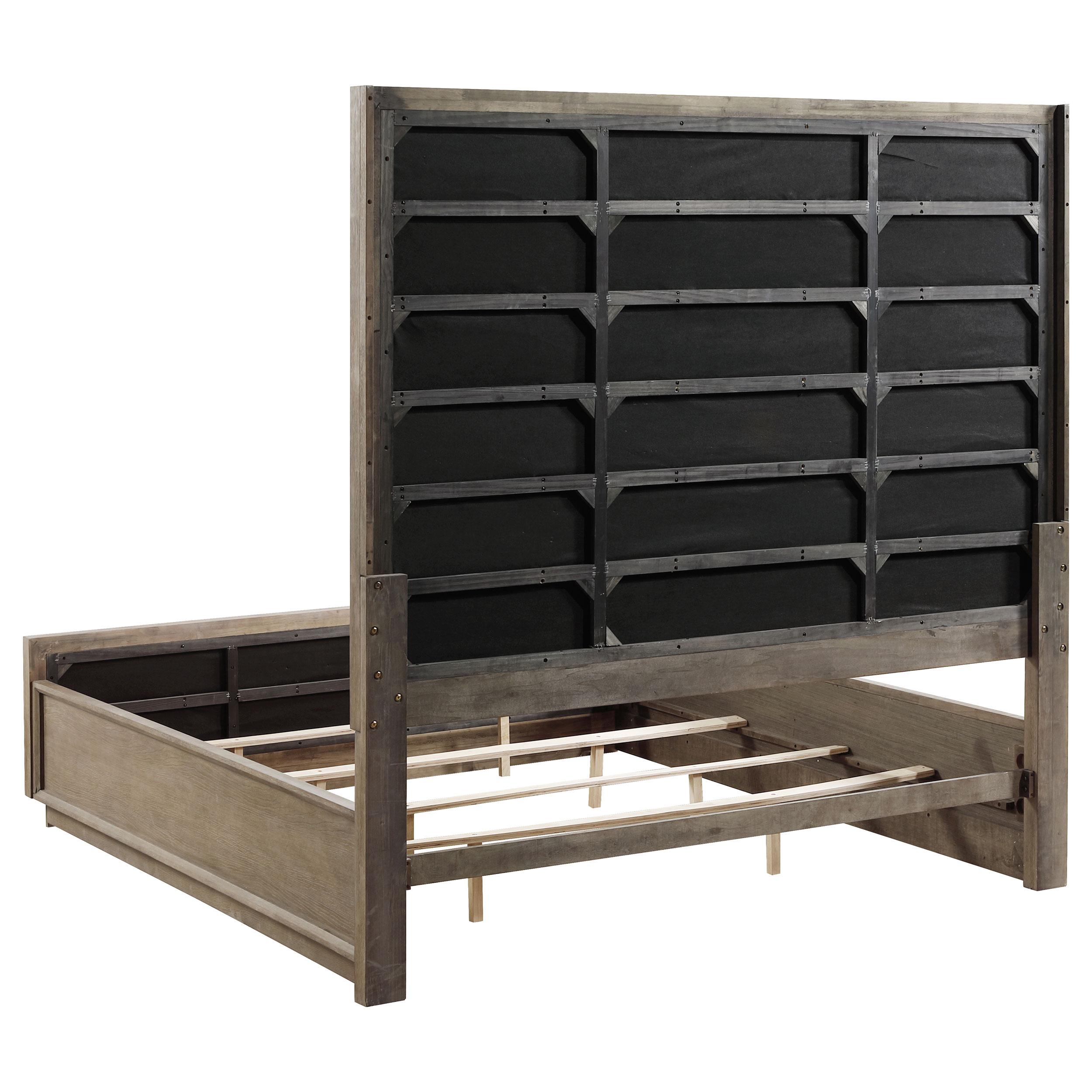  Size_King  -- Durango Upholstered Panel Bed IMAGE 4