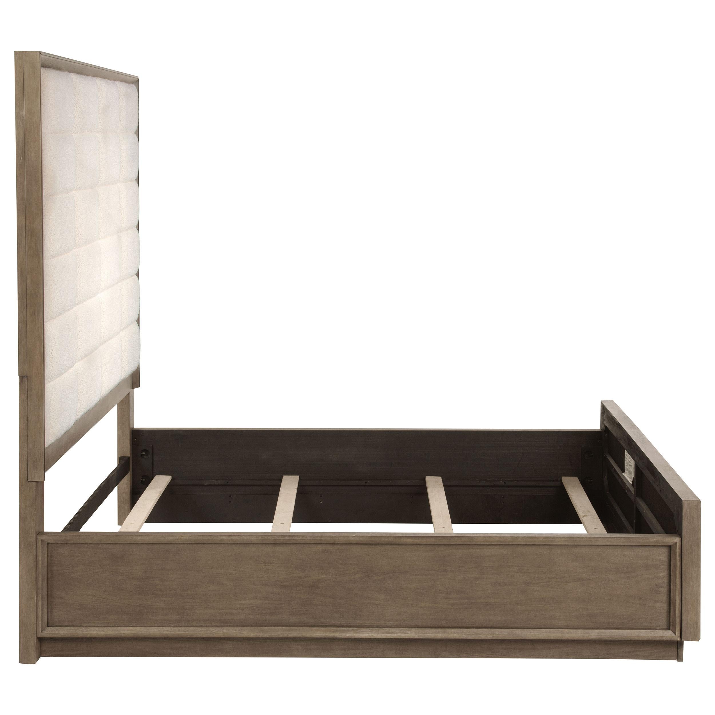  Size_Queen  -- Coaster Furniture Durango 223271Q 80-inch Queen Panel Bed - Taupe Oak IMAGE 6