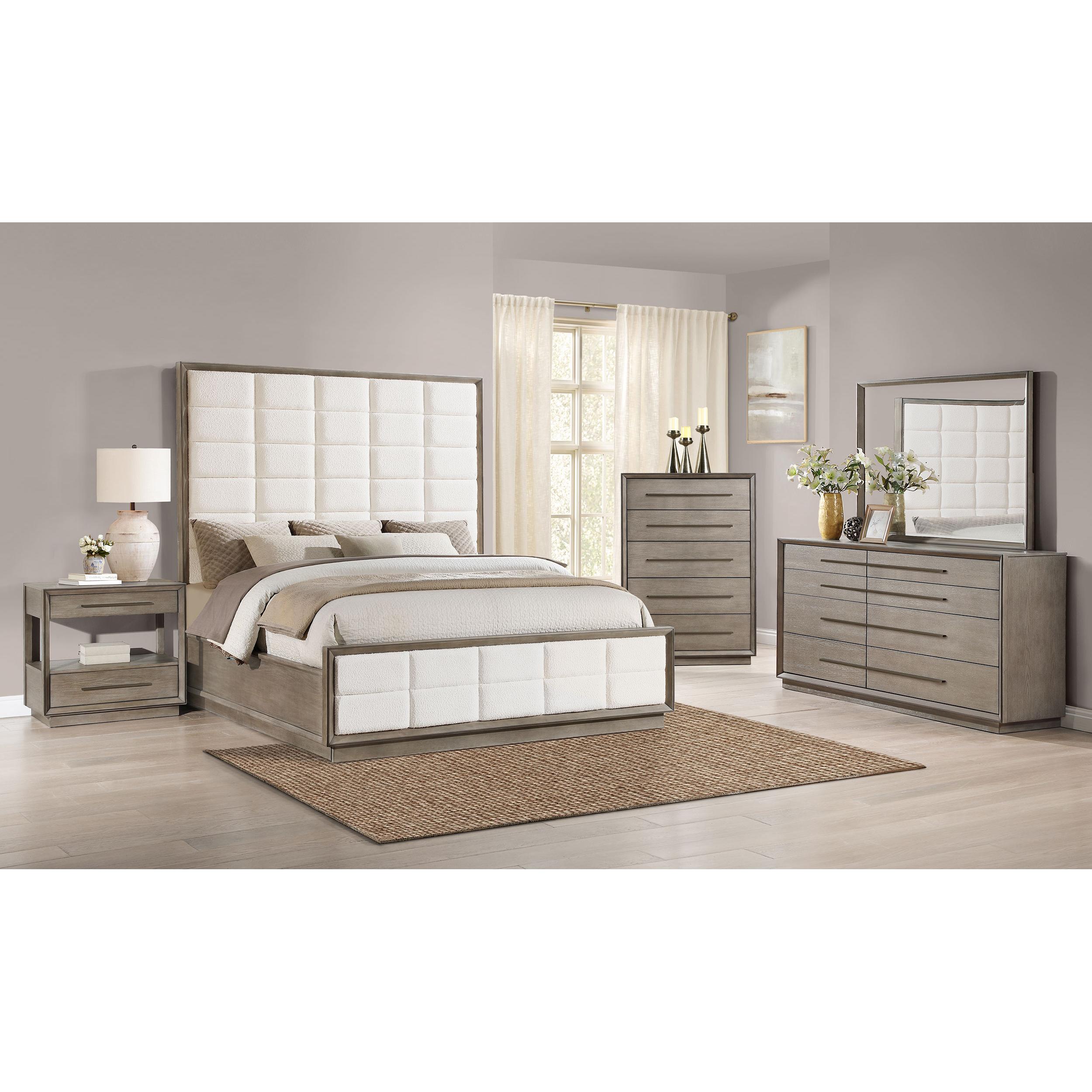 Size_Queen  -- Coaster Furniture Durango 223271Q 80-inch Queen Panel Bed - Taupe Oak IMAGE 7