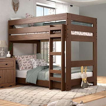  Furniture of America Melitta AM-BK300MH Twin Bunk Bed IMAGE 1