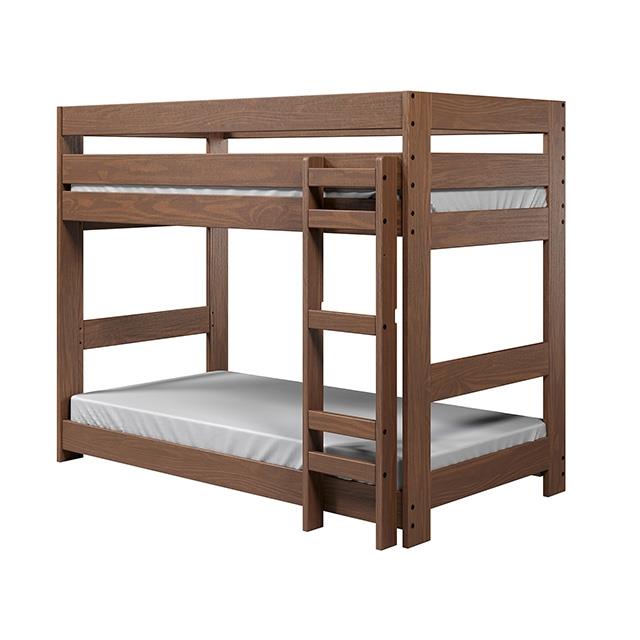  Furniture of America Melitta AM-BK300MH Twin Bunk Bed IMAGE 2
