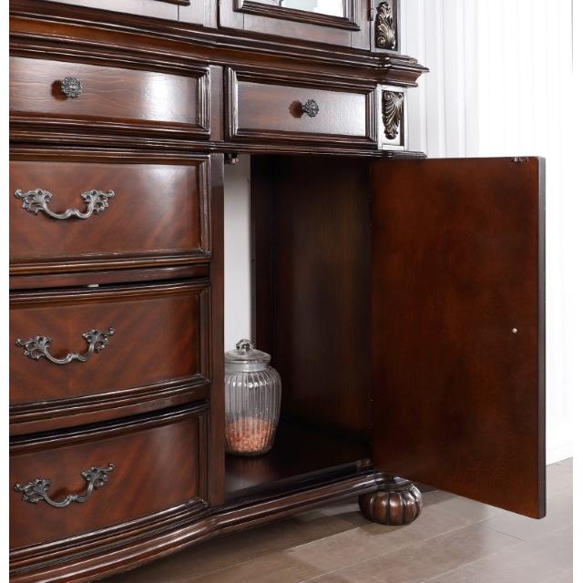  Furniture of America Nouvelle CM3256CH-HB-SET Hutch & Buffet IMAGE 5