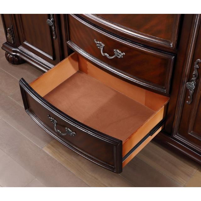  Furniture of America Nouvelle CM3256CH-HB-SET Hutch & Buffet IMAGE 6