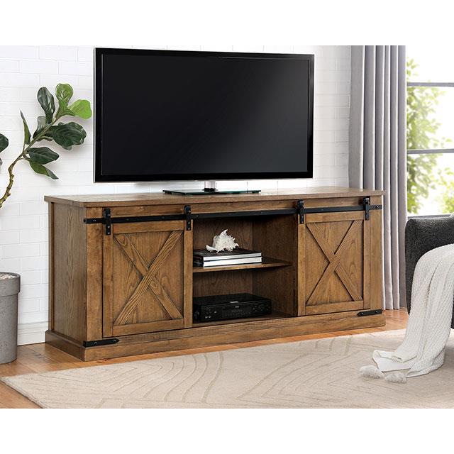  Furniture of America Borrego CM5018A-TV-72 TV Console IMAGE 1