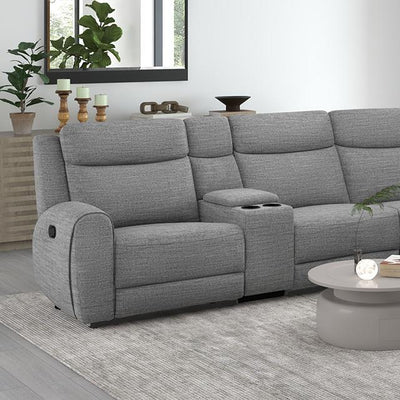  Furniture of America Antonius CM9985GY-M-SECT Motion Sectional IMAGE 1