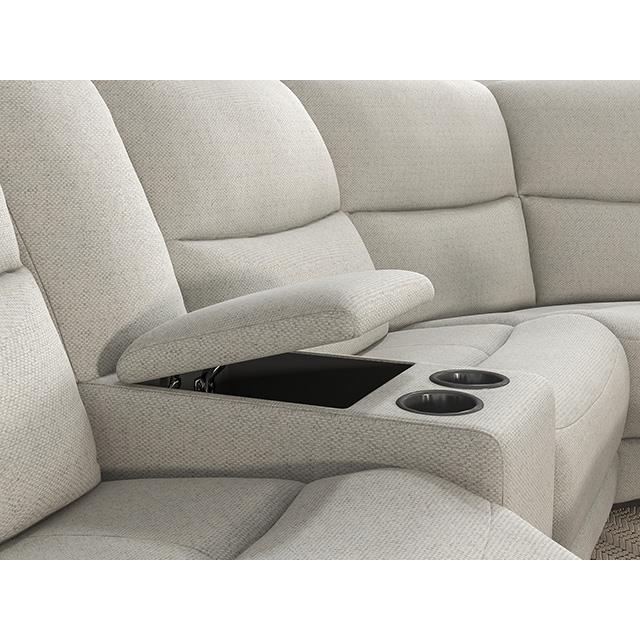  Furniture of America Giraldus CM9988BG-M-SECT Motion Sectional IMAGE 3