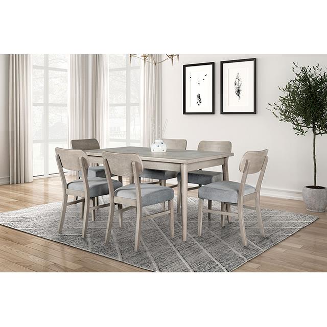  Furniture of America Keynes FM3201GY-T Dining Table IMAGE 1