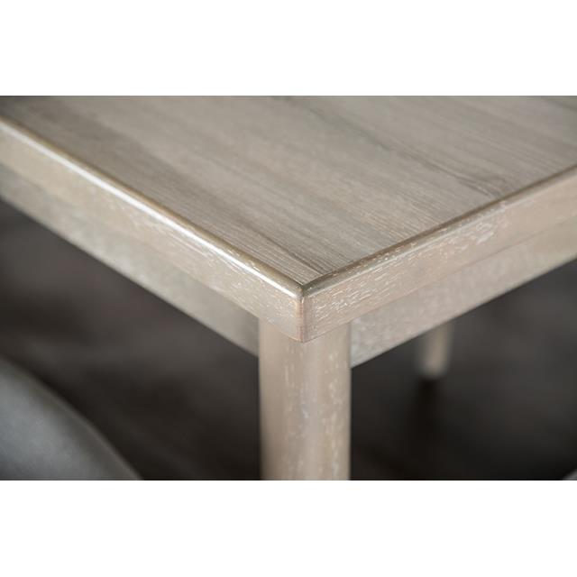  Furniture of America Keynes FM3201GY-T Dining Table IMAGE 6