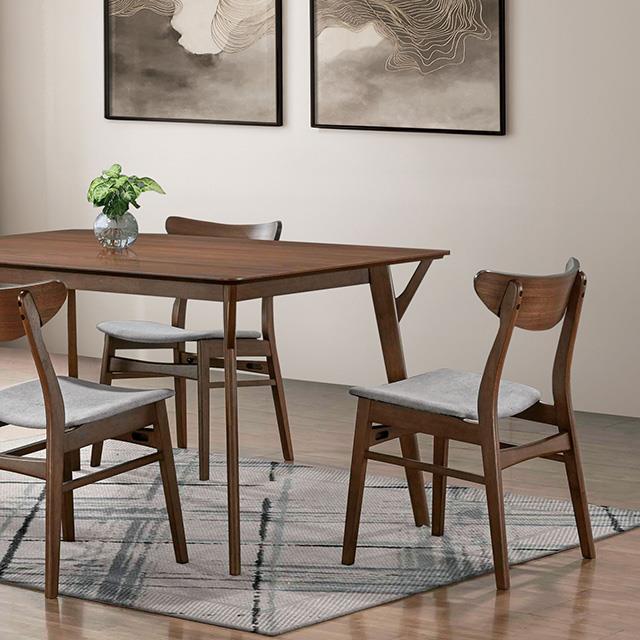  Furniture of America Skien FM3210WN-T Dining Table IMAGE 1