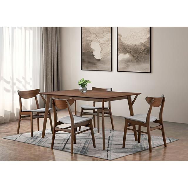  Furniture of America Skien FM3210WN-T Dining Table IMAGE 2