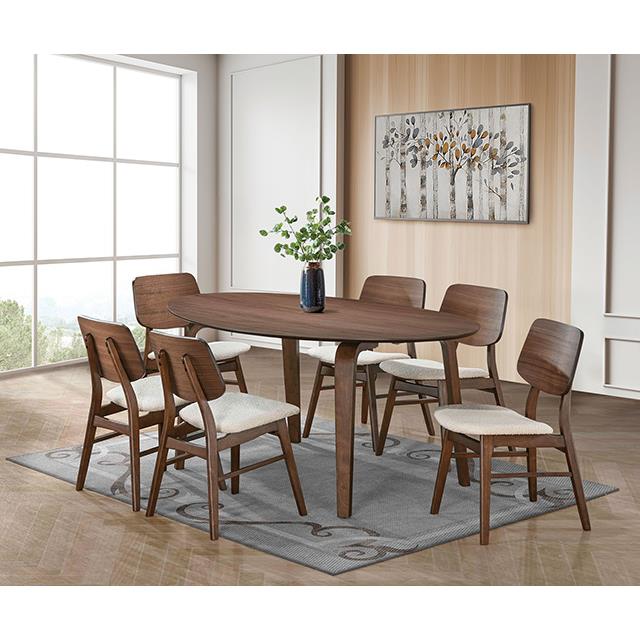  Furniture of America Narvik FM3212WN-T Dining Table IMAGE 1