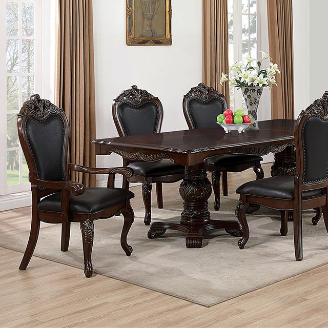  Furniture of America Manzanita FM3261CH-T Dining Table IMAGE 1