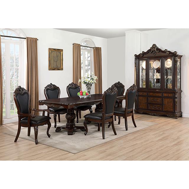  Furniture of America Manzanita FM3261CH-T Dining Table IMAGE 1