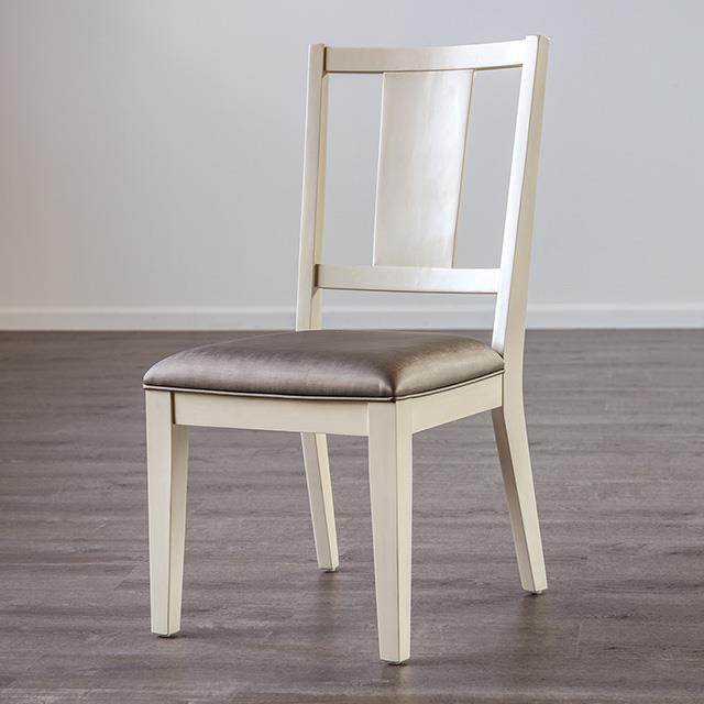 Furniture of America Hinwitz FM3399WH-SC-2PK Chair IMAGE 1