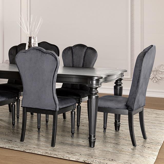  Furniture of America Hannoria FM3416BK-T Dining Table IMAGE 1