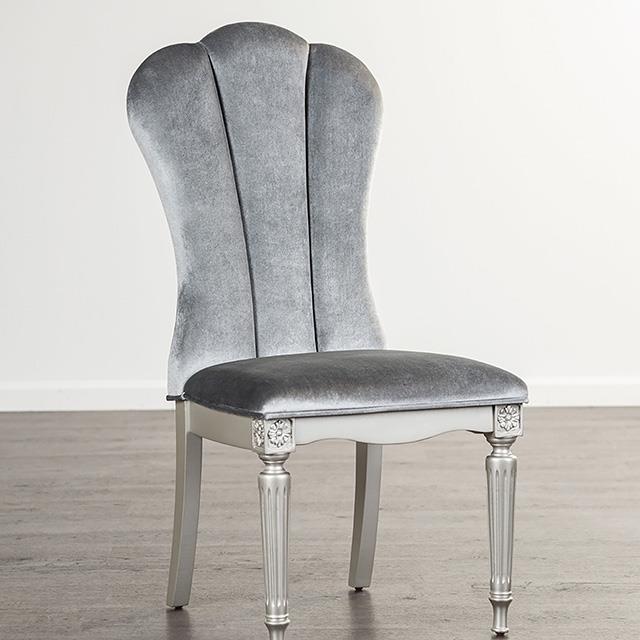  Furniture of America Hannoria FM3416SV-SC-2PK Side Chair IMAGE 1
