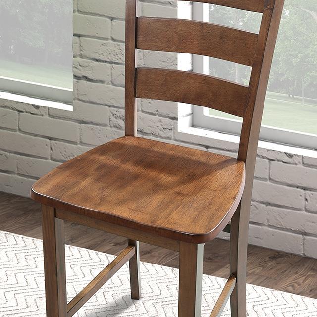  Furniture of America Lubbock FM3419WN-PT-5PK 6 pc Counter Height Table Set IMAGE 6